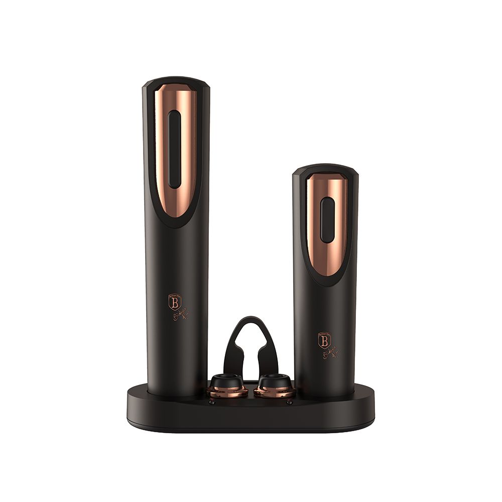 Foto do Produto ABRIDOR DE VINO ELECTRICO NEGRO BERLINGER HAUS