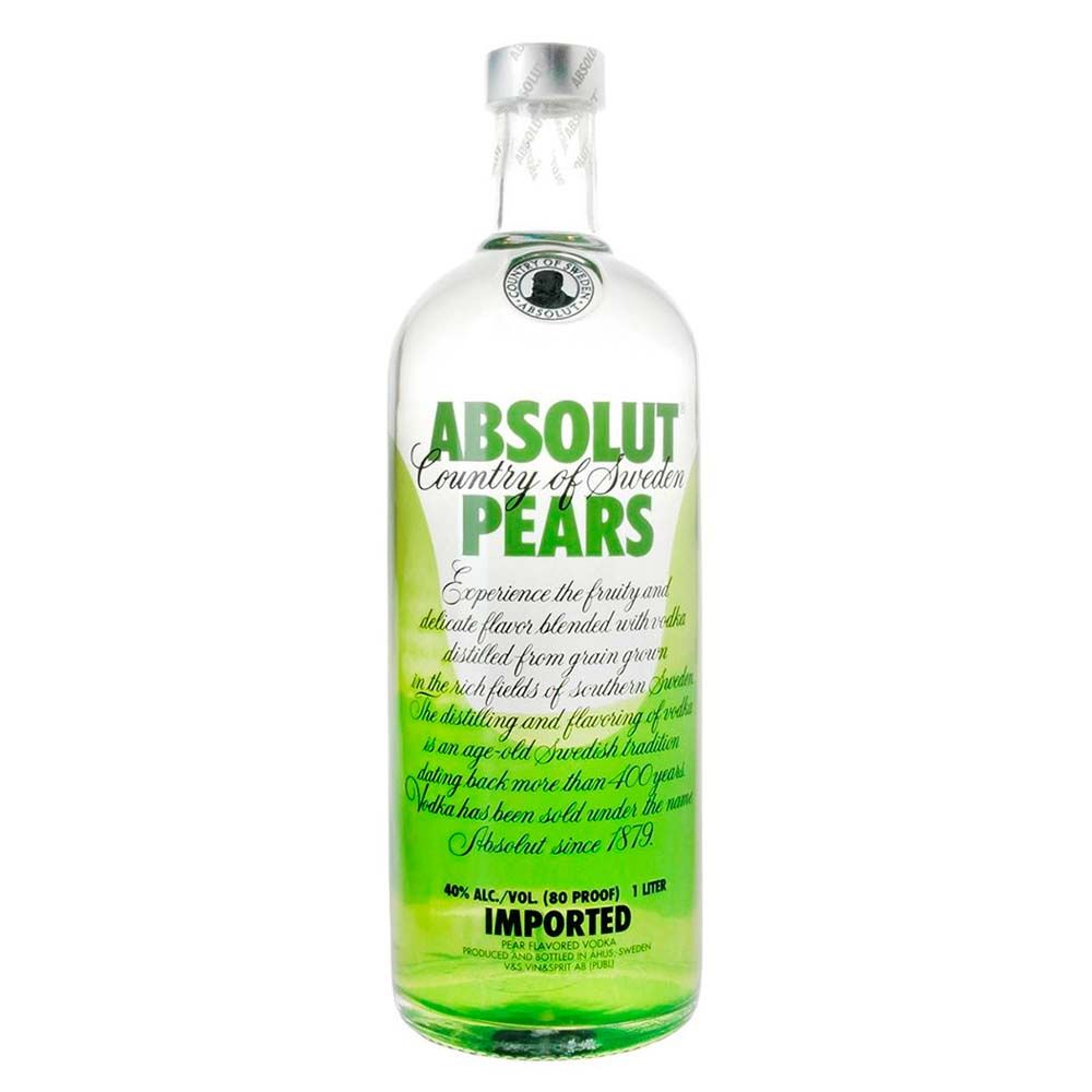 Foto do Produto VODKA ABSOLUT PEARS 1L