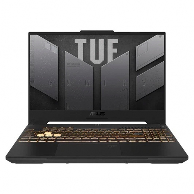 Foto do Produto Notebook Asus TUF Gaming F15 FX507ZC4-HN219W , Intel Core I5-12500H 2.50GHZ (4.50GHZ), 16GB RAM, 512GB SSD, Tela 15.6" Full HD IPS 144HZ, GeForce RTX3050 4GB, Windows 11 Home, Espanhol, Mecha Cinza