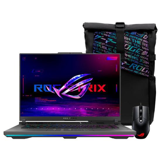 Foto do Produto Notebook Asus Rog Strix G16 G614JVR-N3111W Intel Core i9 2.2GHz / Memória 16GB / SSD 512GB / 16" / Windows 11 / RTX 4060 8GB