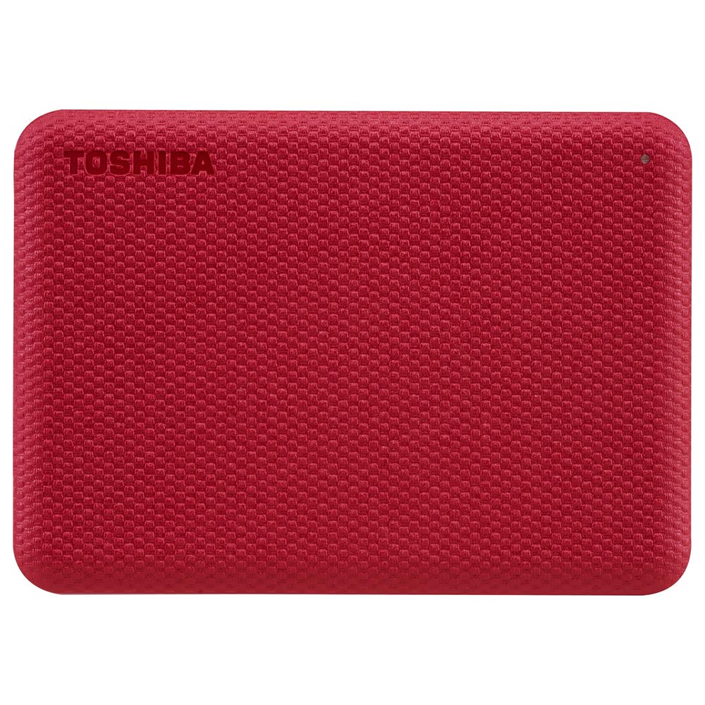 Foto do Produto HD Externo Toshiba 4TB Canvio Advance 2.5" HDTCA40XR3CA - Vermelho