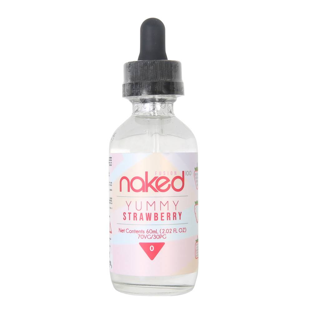 Foto do Produto Essência Naked Yummy Strawberry 60ml 0.0mg