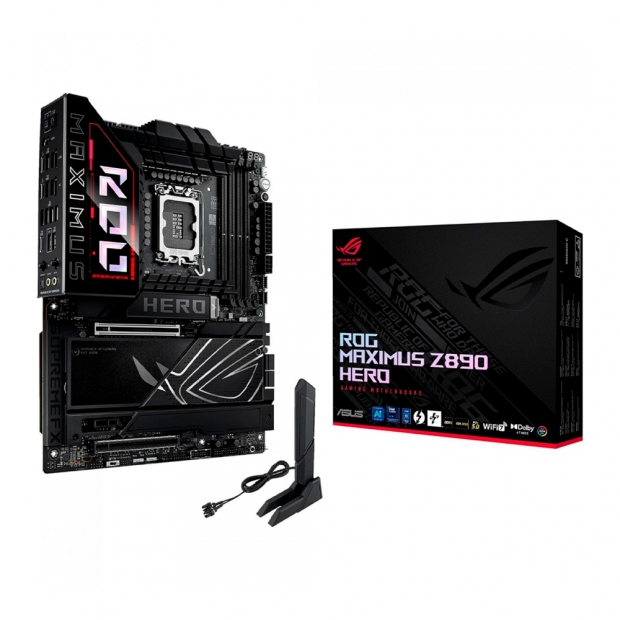 Foto do Produto MB 1851 ASUS Z890 ROG HERO MAXIMUS WIFI/DDR5/HDMI WIFI7/PCIE5.0
