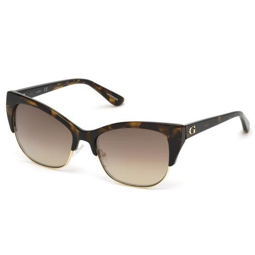 Foto do Produto Óculos de Sol Gucci GU7523-52X Feminino, Tamanho 56-17-140 - Marrom