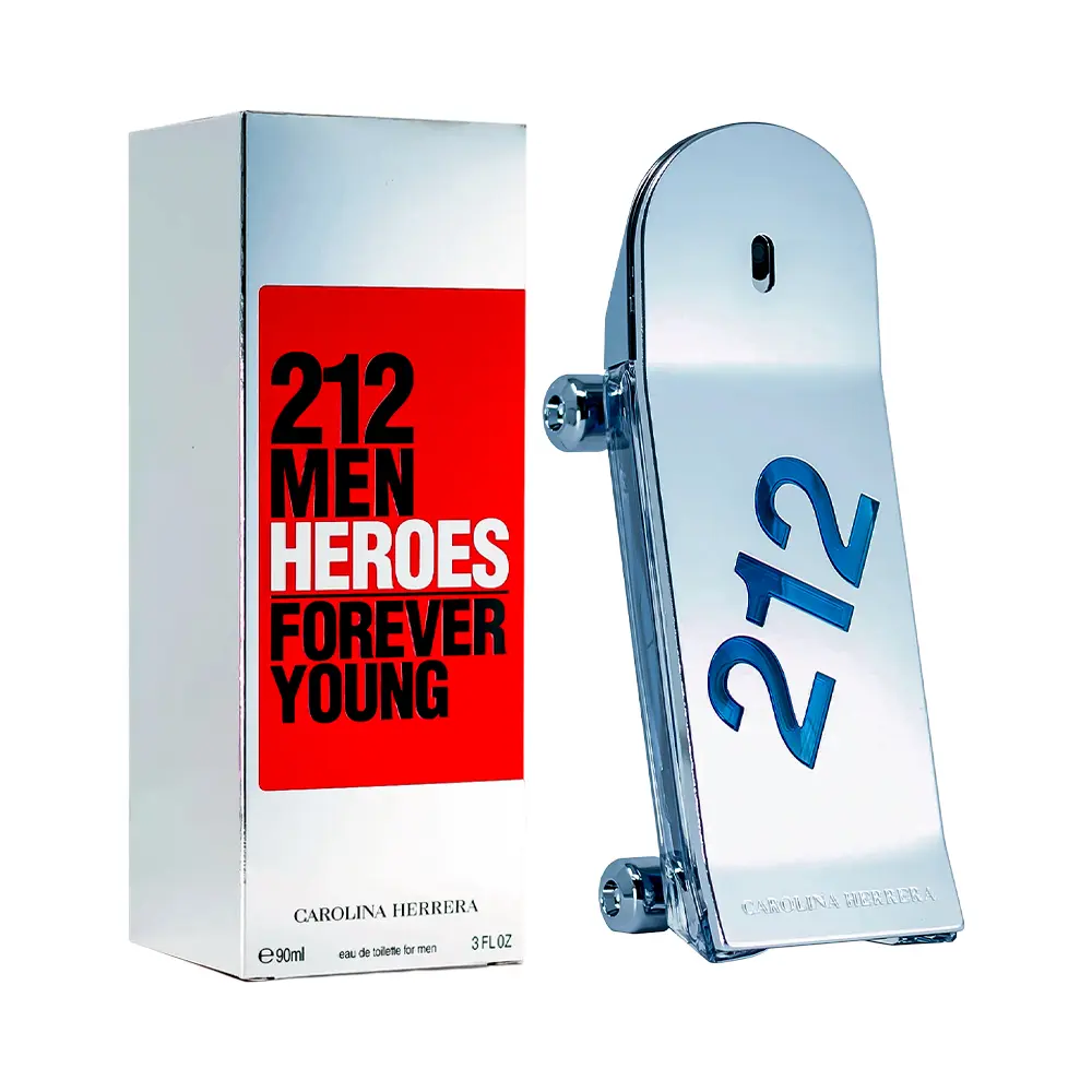 Foto do Produto Perfume Carolina Herrera 212 Men Heroes Forever Young EDT 90ml - Masculino