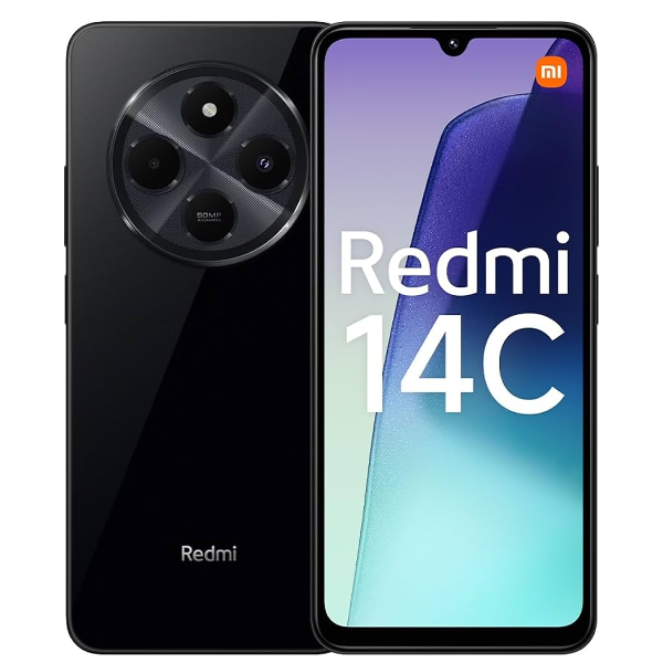 Foto do Produto Celular Xiaomi Redmi 14C 4GB 128GB 6.88" Preto