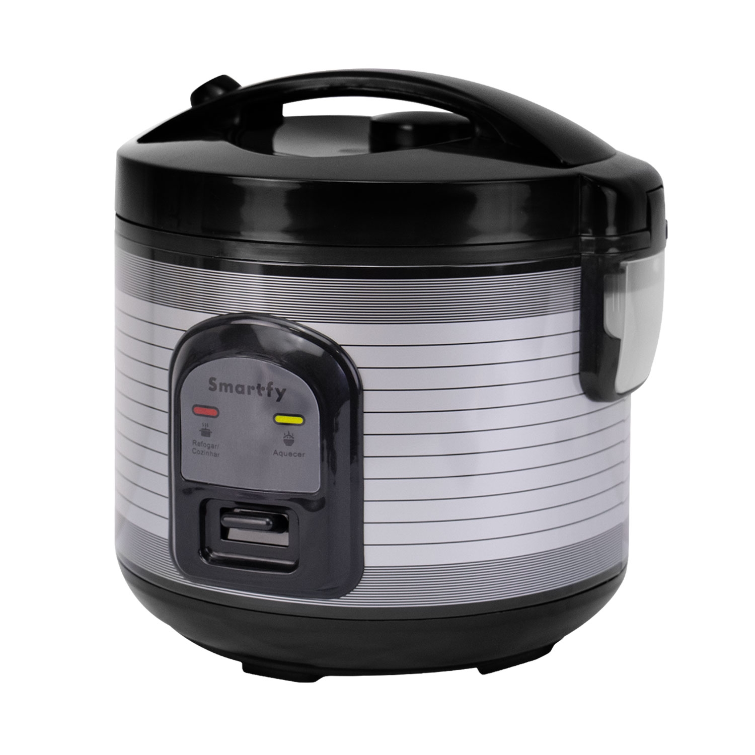 Foto do Produto Panela Elétrica para Arroz Smartfy PE01G - 400W - 1L - 220/240V 50/60Hz - Preto e Cinza