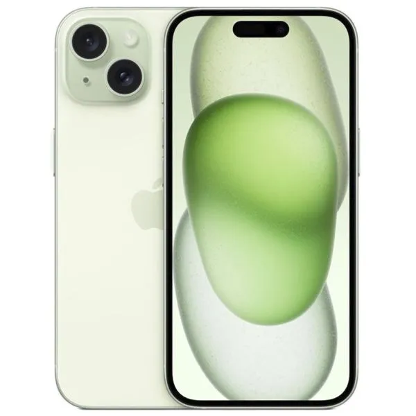 Foto do Produto APPLE CEL IPHONE 15 HN/A3090 PORCELANA 128GB GREEN