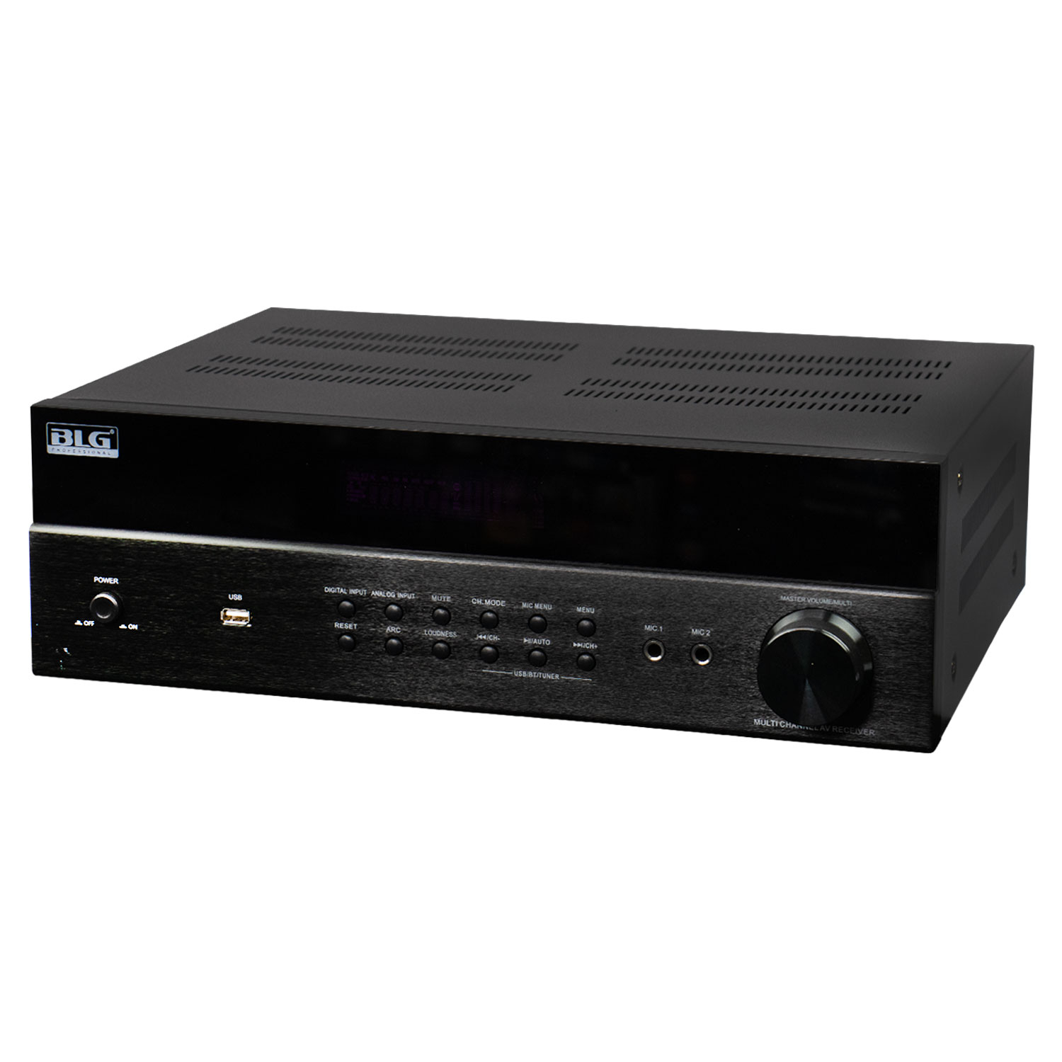 Foto do Produto Receiver BLG AV-6136HD - HDMI/USB - Bluetooth - 7.1 Canais - Preto