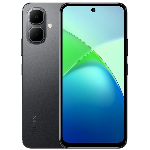 Foto do Produto Celular Infinix Smart10 X6725 Dual SIM de 128GB/4GB RAM de 6.67" 8+2MP/8MP - Sleek Black (1 Ano de Garantia)