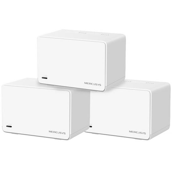 Foto do Produto Roteador Wireless Mercusys Halo H80X AX3000 (3-Pack) 2402MBPS