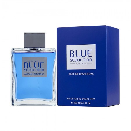 Foto do Produto Perfume Antonio Banderas Blue Seduction EDT Masculino 200ml