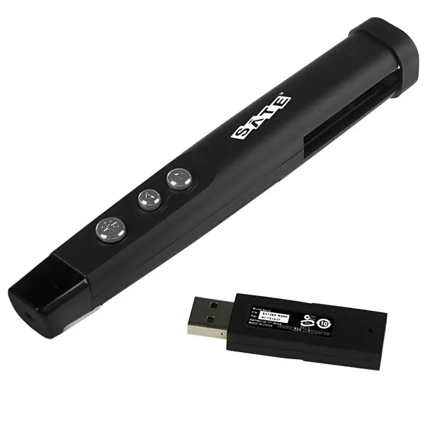Foto do Produto Apresentador Wireless a Laser Satellite LR-24R - Preto