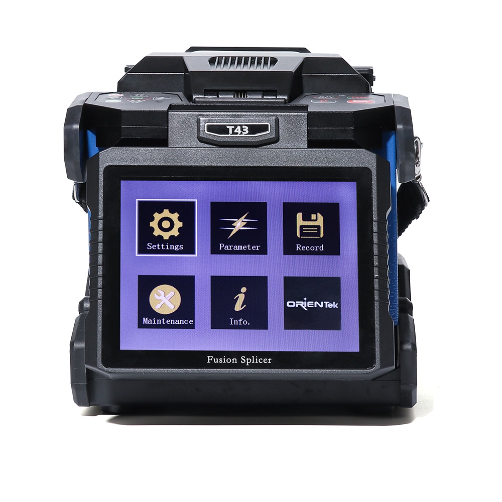 Foto do Produto F. MAQUINA DE FUSÃO ORIENTEK T43 FTTX FUSION SPLICER