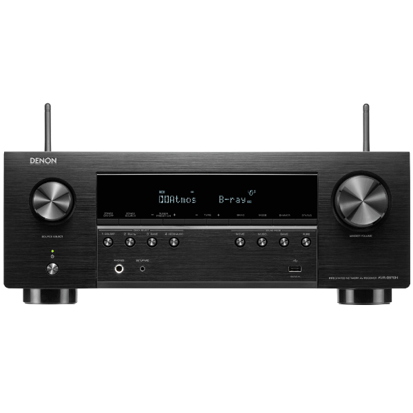 Foto do Produto Receiver Denon AVR-S970H 7.2CH 8K 110V