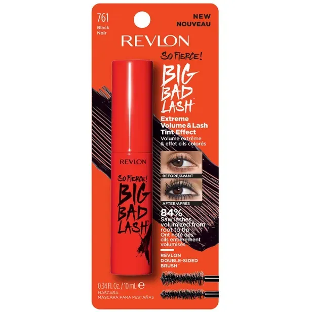 Foto do Produto REVLON MASCARA PARA PESTAÑA SO FIERCE 761 BLACK NIOR 10ML