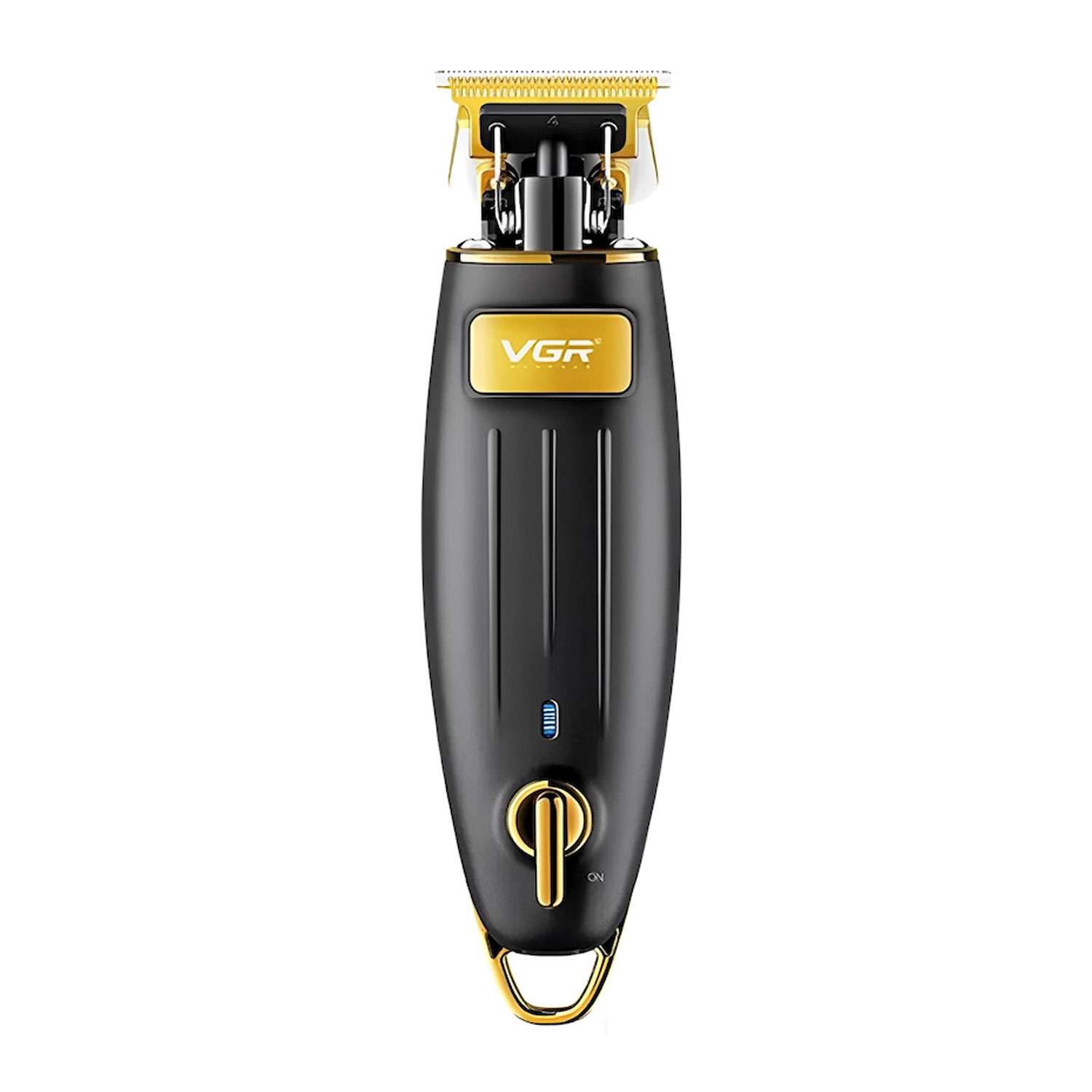 Foto do Produto Máquina de Cortar Cabelo VGR V-192 - 5W - Recarregável - Preto e Dourado