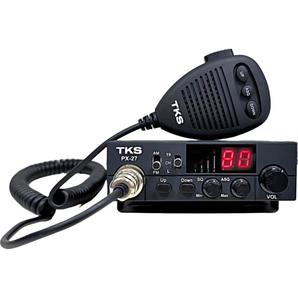 Foto do Produto RADIO PX TKS PX-27 80CH 4/8W
