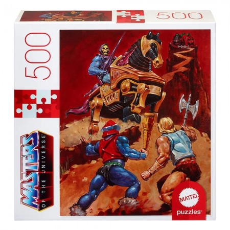 Foto do Produto MATTEL PUZZLE MASTERS OF THE UNIVERSE - SKELETOR AND HE-MAN