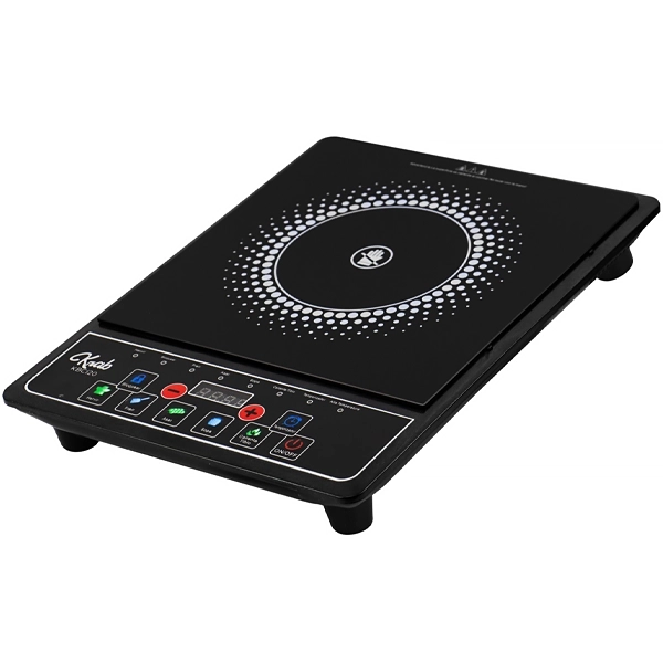 Foto do Produto Fogareiro Elétrico Infravermelho Krab KCI20 2.000 watts 220 - 240V ~ 50/60 Hz - Preto