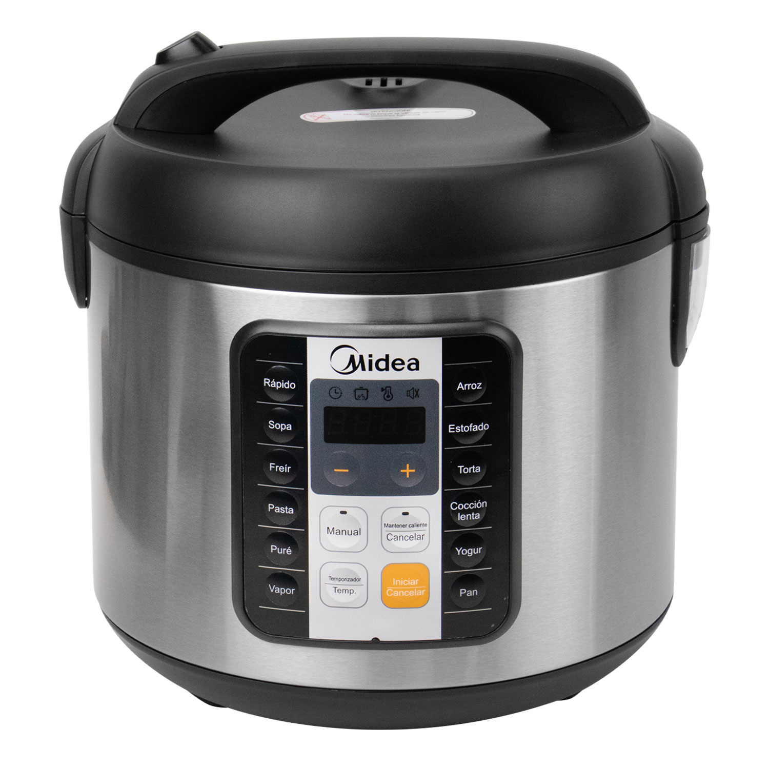 Foto do Produto Panela Elétrica Midea MB-RS5010W2 - 860W - 5L - 220V - Prata e Preto