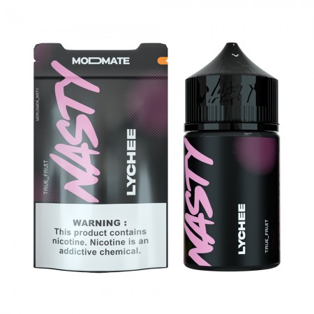 Foto do Produto Essencia Vape Nasty MODMATE Lychee 3mg 60ml