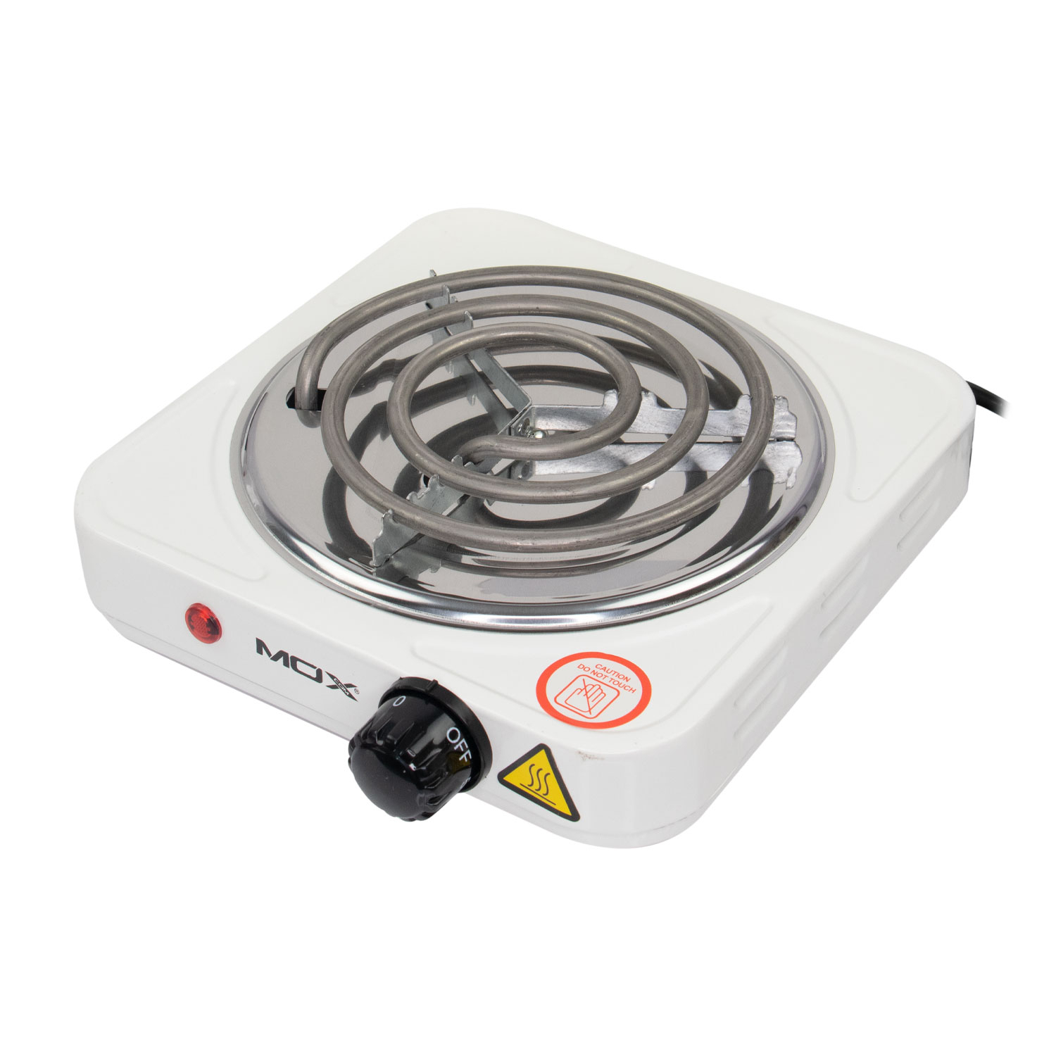 Foto do Produto Fogão Elétrico Mox MO-HP240 - 1500W - 1 Boca - 110V - Branco