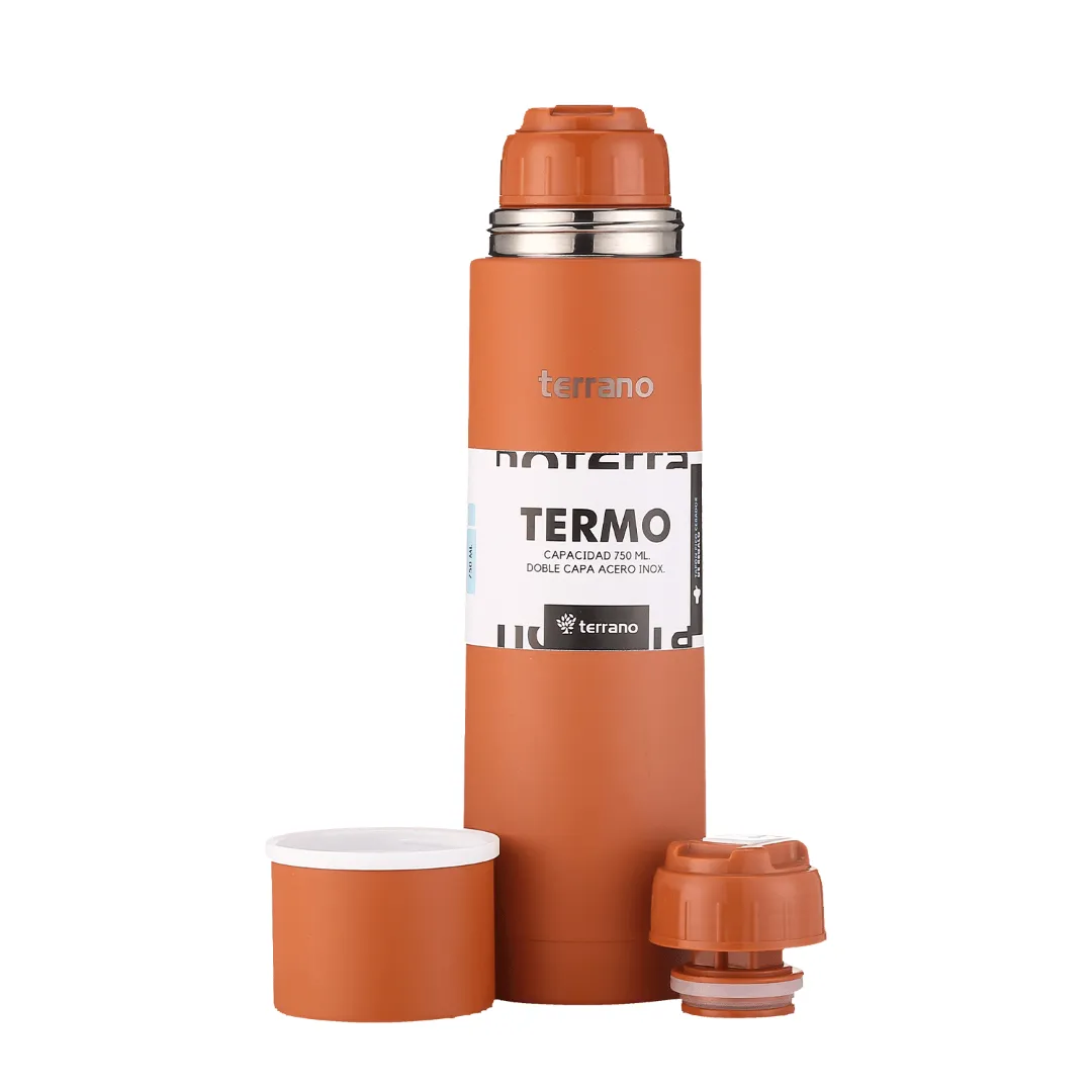 Foto do Produto TERRANO TERMO ACERO INOX BALA 750ML TERRACOTTA