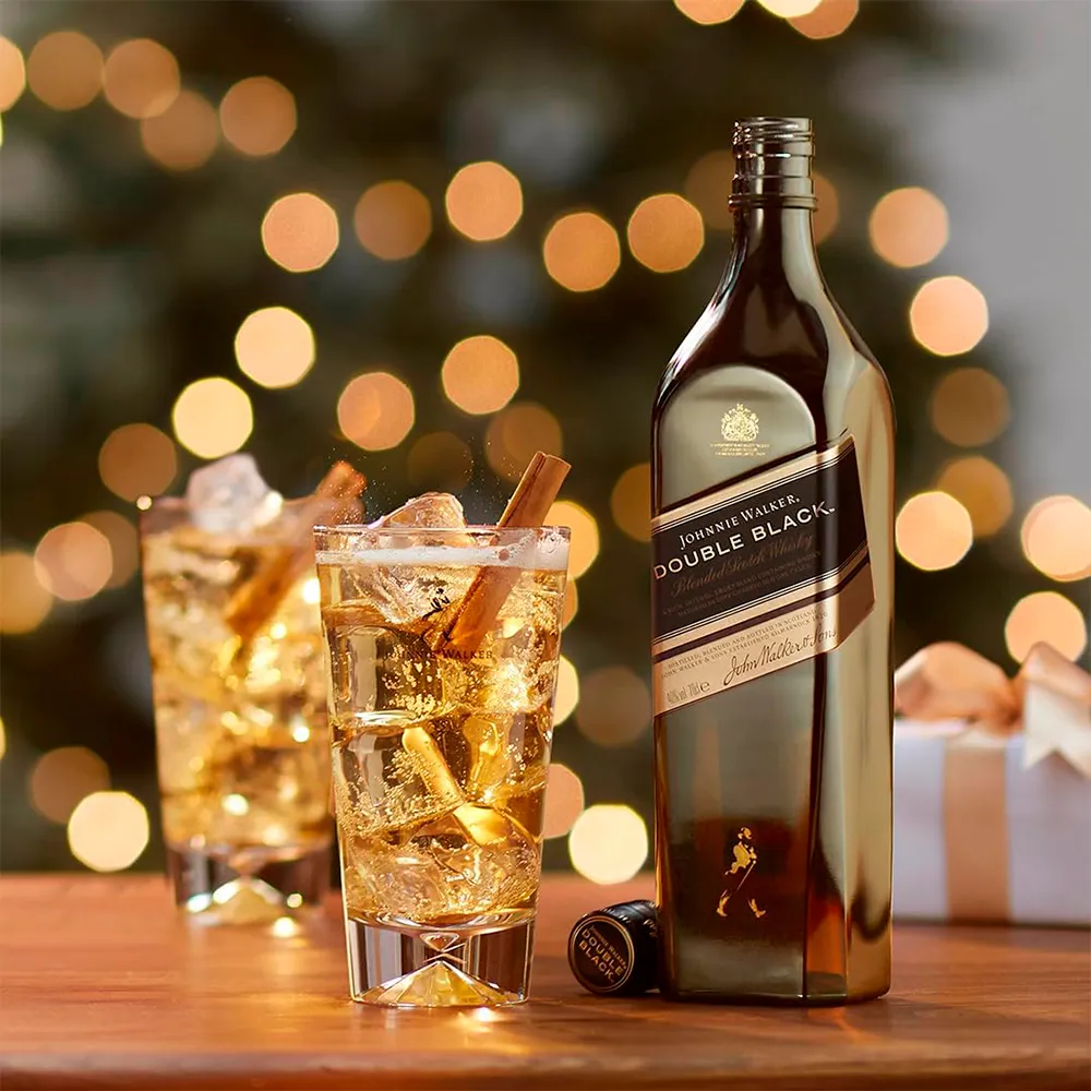 Foto do Produto J.WALKER WHISKY DOUBLE BLACK 1LT CON 40% ALC