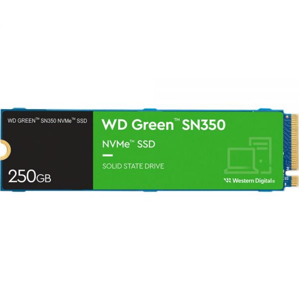 Foto do Produto HD SSD M.2 250GB WD Green SN350 Nvme WDS250G2G0C