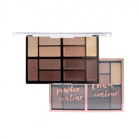 Foto do Produto Paleta de Contour Ruby Rose LOVELY HB-8100