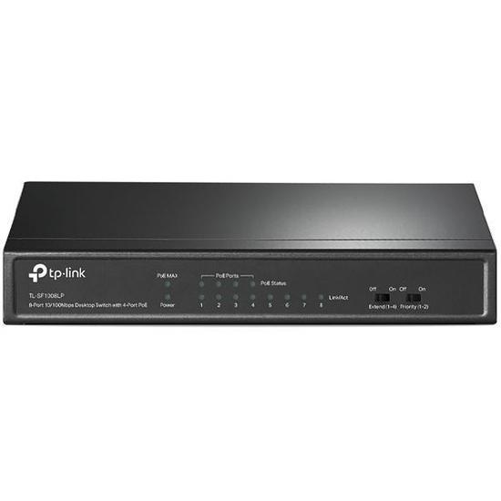 Foto do Produto Switch TP-Link TL-SF1008LP - 8 Portas
