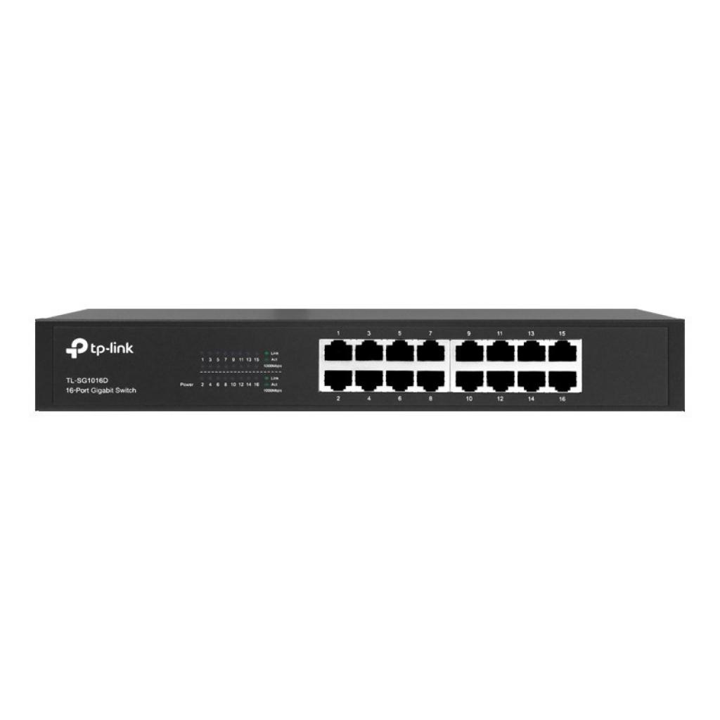 Foto do Produto Hub 16 Portas TP-LINK TL-SG1016D 10/100/1000