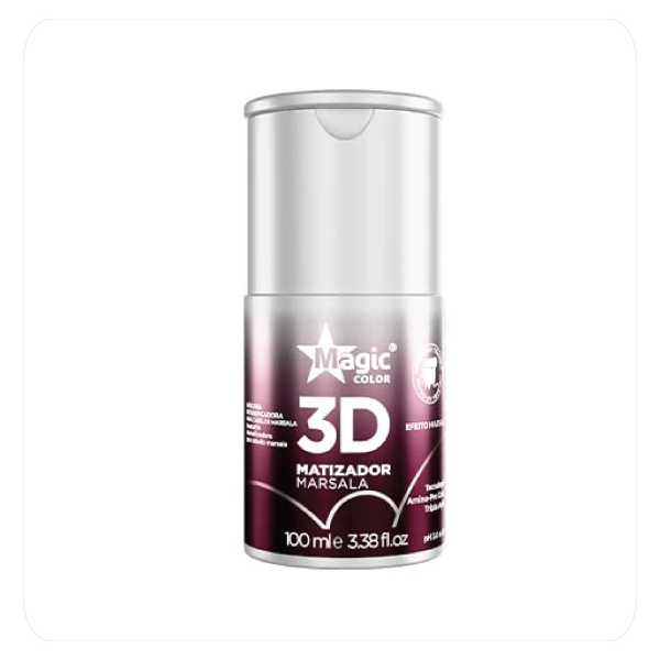 Foto do Produto MAGIC COLOR GLOSS MATIZADOR 3D EFEITO MARSALA INTENSO 100ML