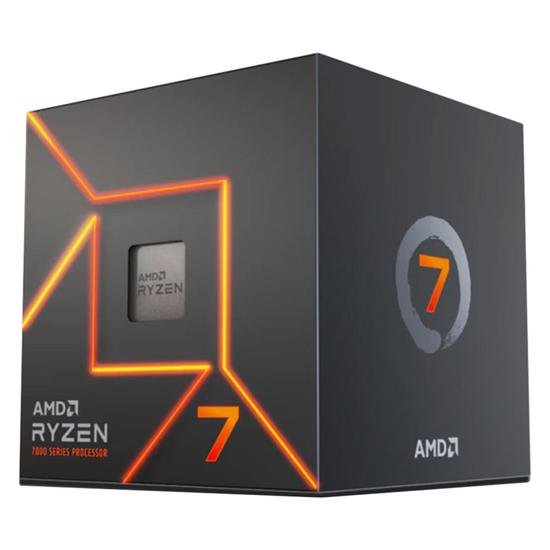 Foto do Produto Processador AMD Ryzen 7 7700 3.8GHz AM5 40MB