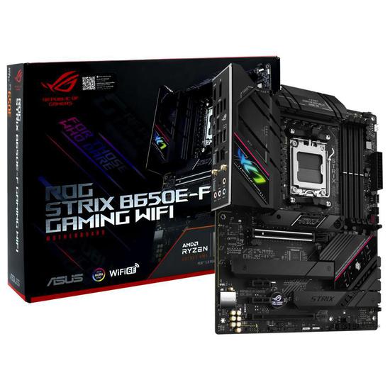 Foto do Produto Placa Mãe Asus Rog Strix B650E-F Gaming Wi-Fi AMD Soquete AM5