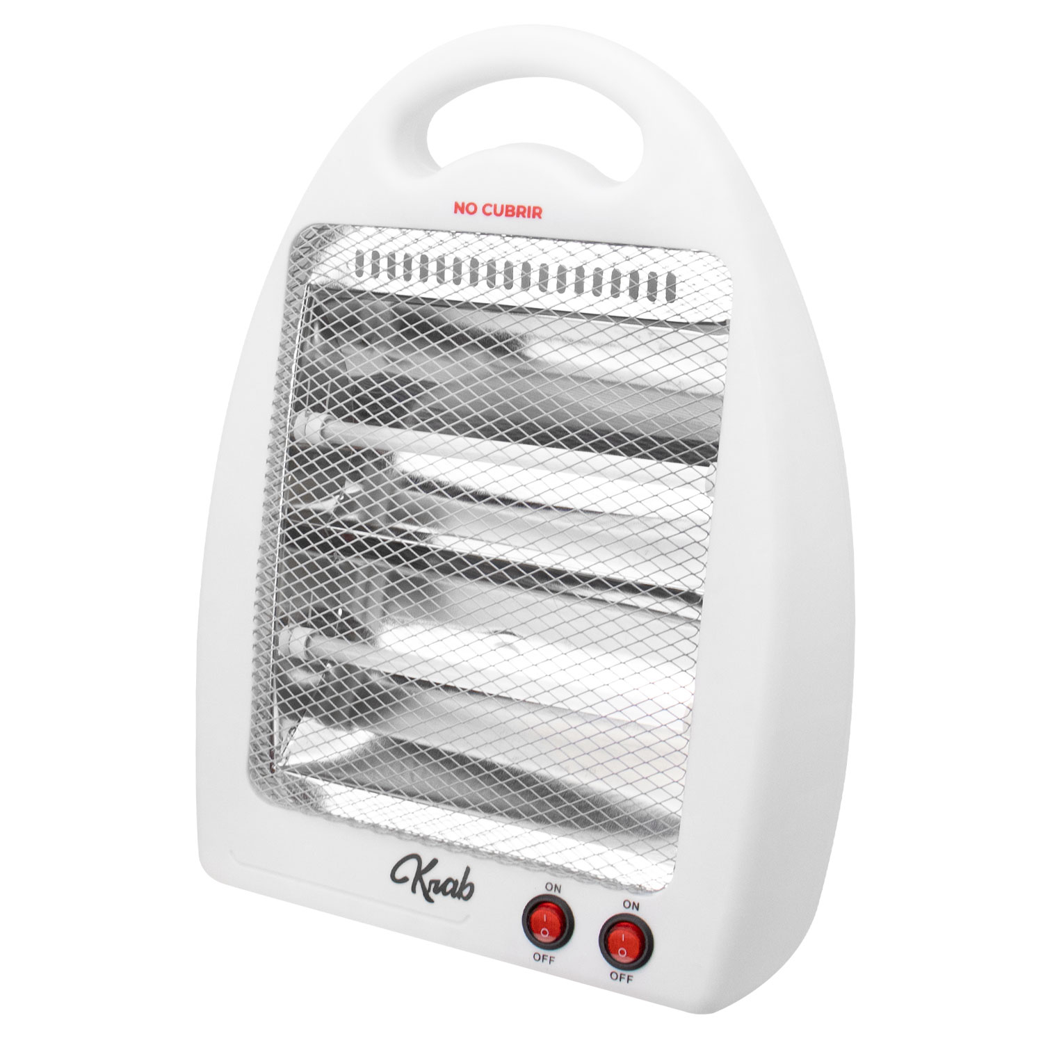 Foto do Produto Aquecedor Elétrico Krab KBEP800 - 800W - 110V - Branco