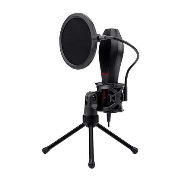 Foto do Produto Microfone Redragon Quasar 2 GM200-1 USB - Preto