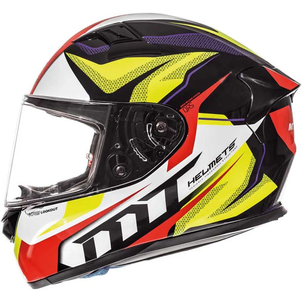 Foto do Produto MT HELMETS CASCO KRE LOOKOUT G4 GLOSS (T)L FLUOR YELLOW