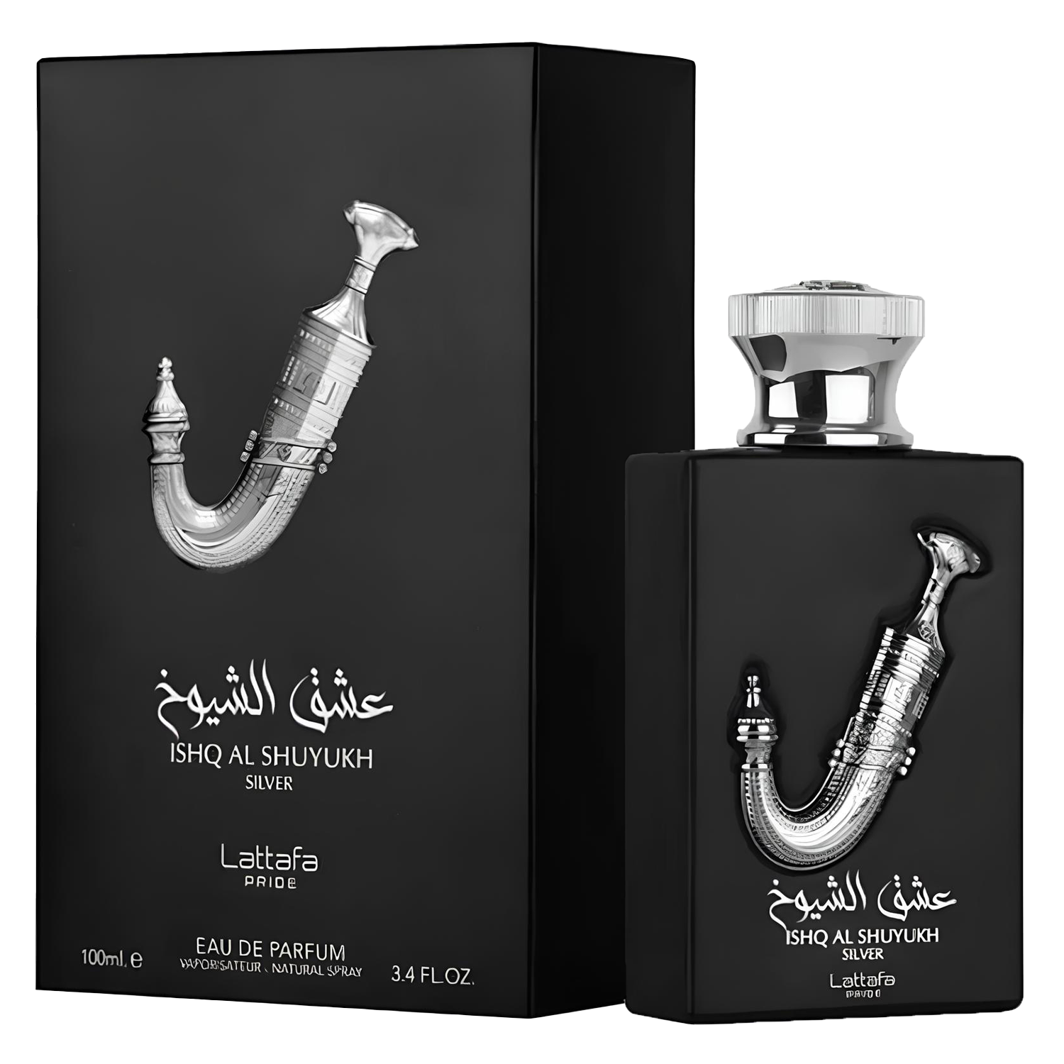 Foto do Produto Perfume Lattafa Ishq Al Shuyukh Silver - Eau de Parfum - Unissex - 100ML