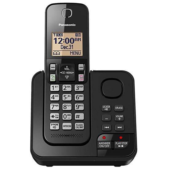 Foto do Produto Aparelho de Telefone Panasonic KX-TGC360 Bina / Sem Fio