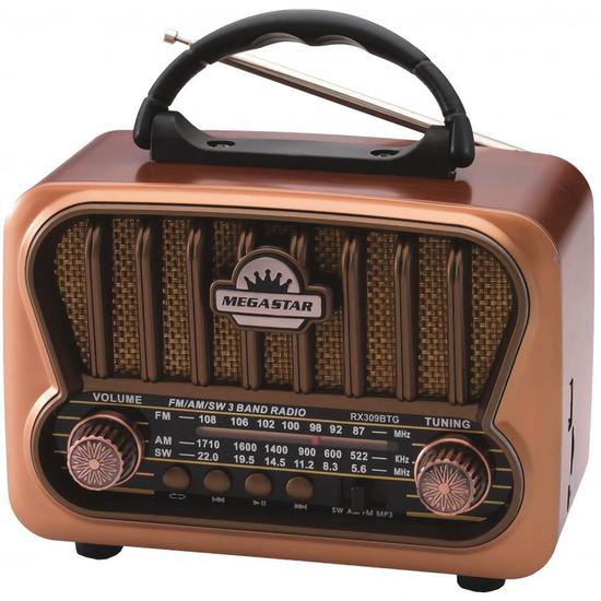 Foto do Produto Rádio Mega Star RX309BT