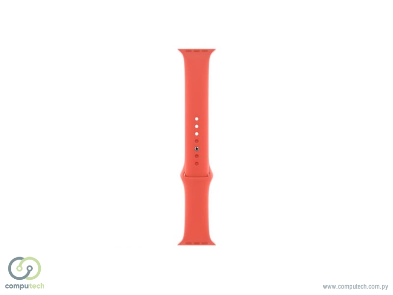 Foto do Produto PULSEIRA APPLE WATCH SILICONE 44MM MTPQ2AMA NECTARINA