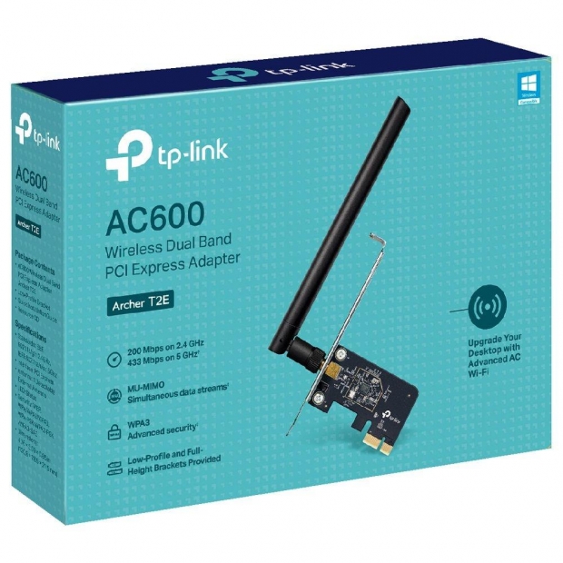 Foto do Produto PLACA DE REDE PCI-E TP-LINK ARCHER T2E AC600 DUAL