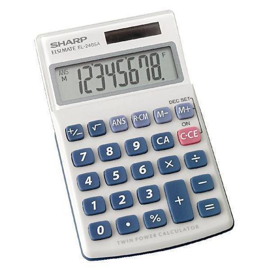 Foto do Produto Calculadora Sharp EL-240SAB