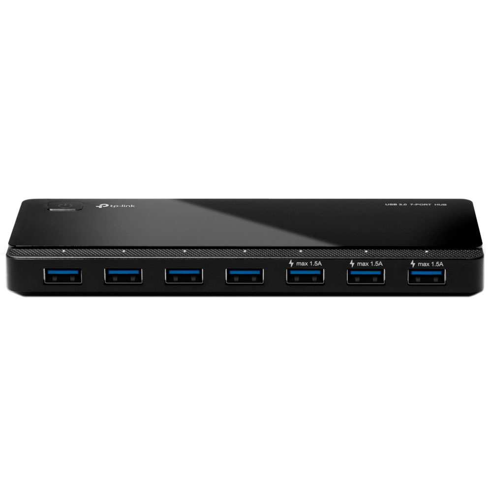 Foto do Produto Hub TP-Link UH700 - 7 Portas USB - Preto