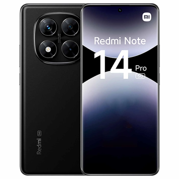 Foto do Produto Smartphone Xiaomi Redmi Note 14 Pro 5G 256GB 8GB RAM DS - Black Global
