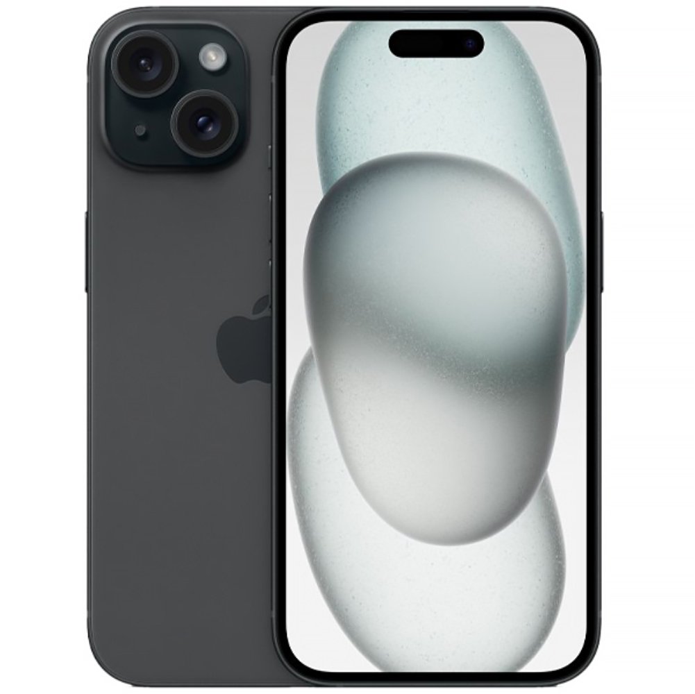 Foto do Produto Apple iPhone 15 128GB (Nano Sim + eSIM) - Black