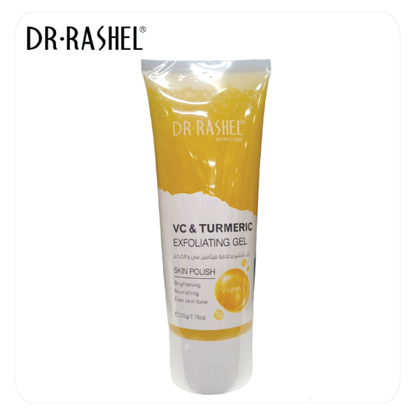 Foto do Produto DR RASHEL VC & TUMERIC EXFOLIATING GEL 220G (DRL-1770)