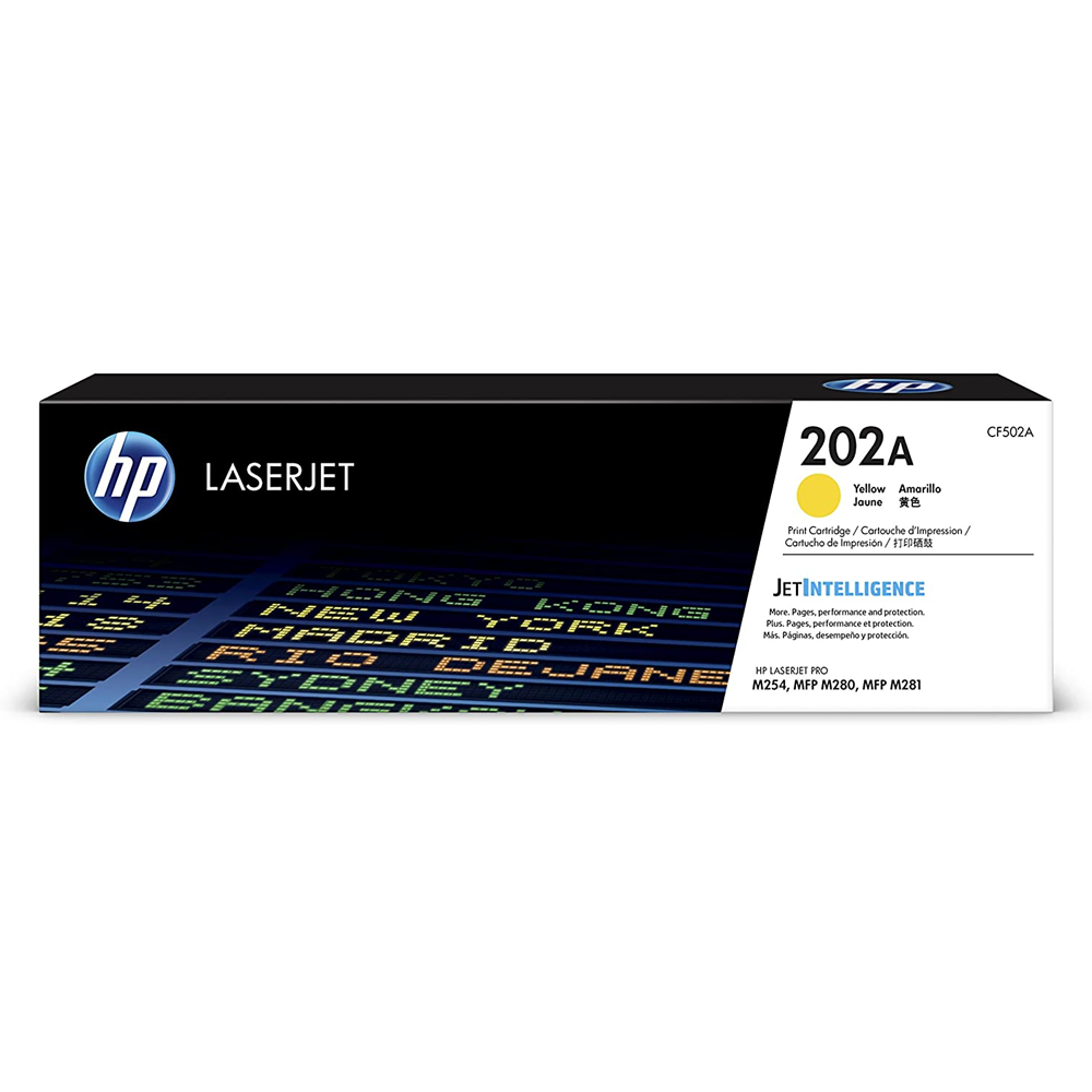 Foto do Produto Toner HP 202A Amarelo - CF502A